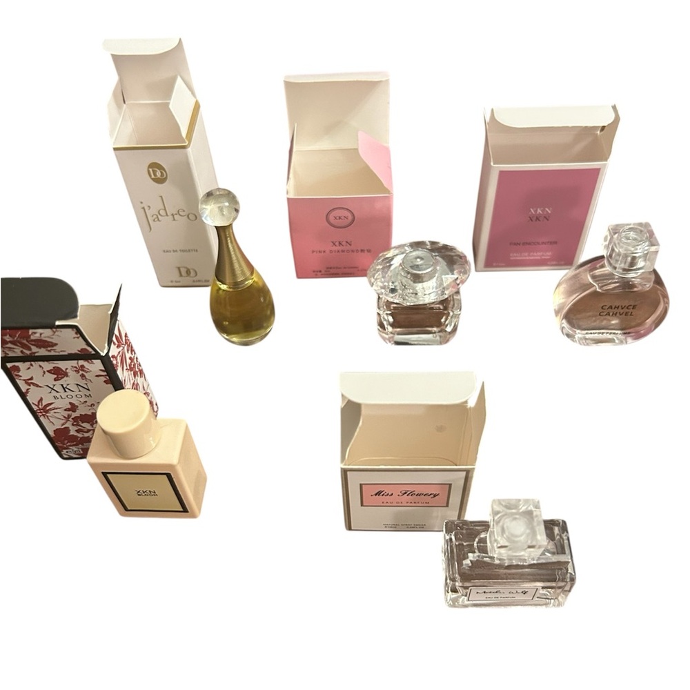Assorted Mini Perfume Bottles/Set (5)
